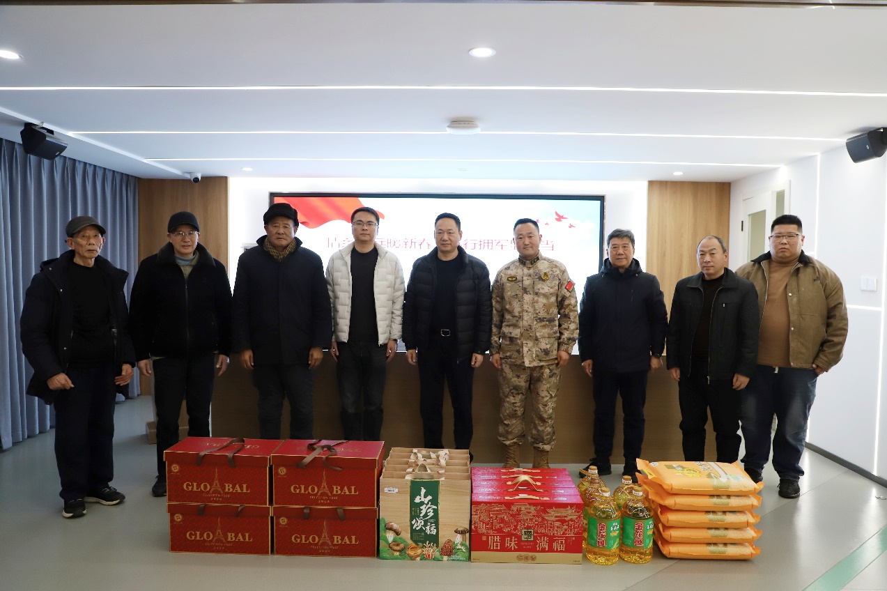 情系老兵暖新春 笃行拥军